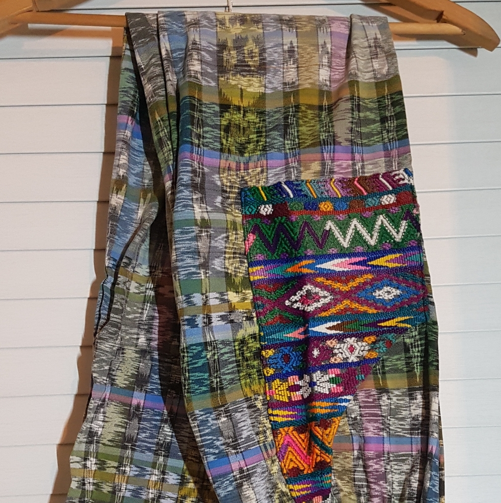 GUC colourful patterned embroidered baggy pants